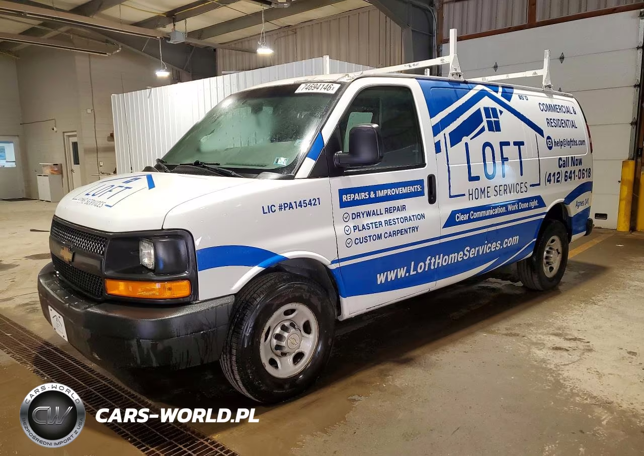 2012 Chevrolet Express G2500 VIN:1GCWGFCAXC1165694 - 1