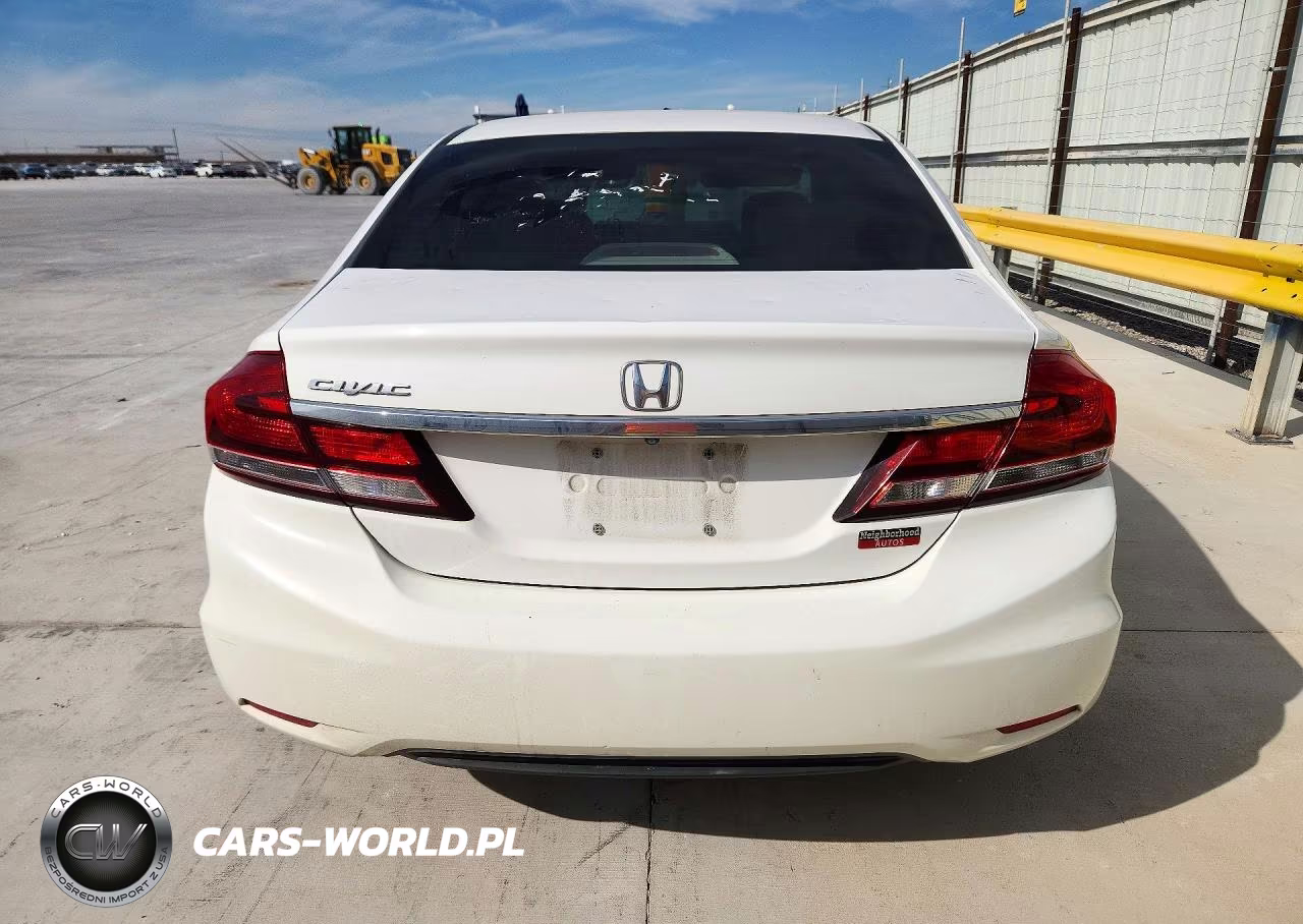 2014 Honda Civic Lx VIN:19XFB2F58EE016819 - 6