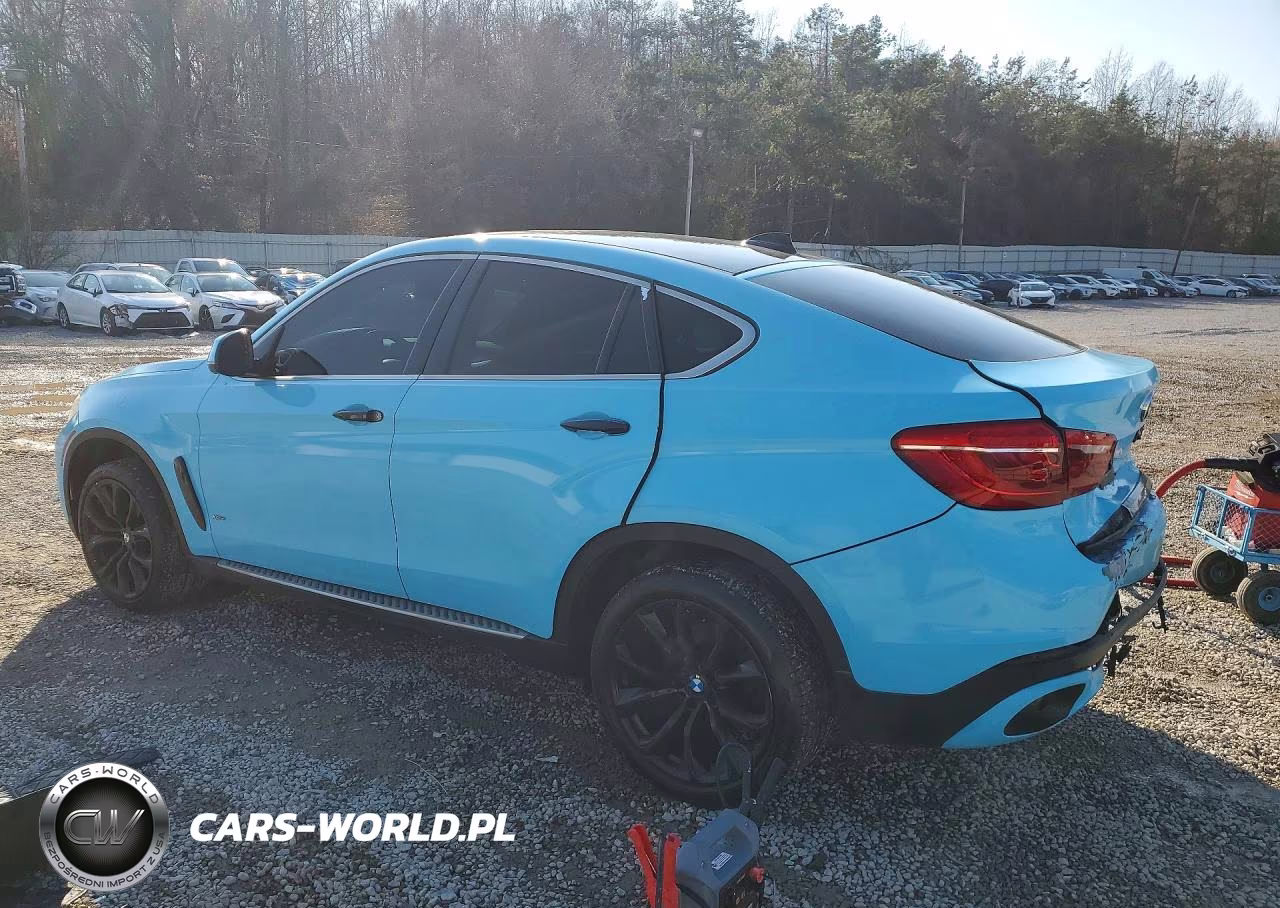 2016 BMW X6 xDrive35I VIN:5UXKU2C5XG0N78499 - 2