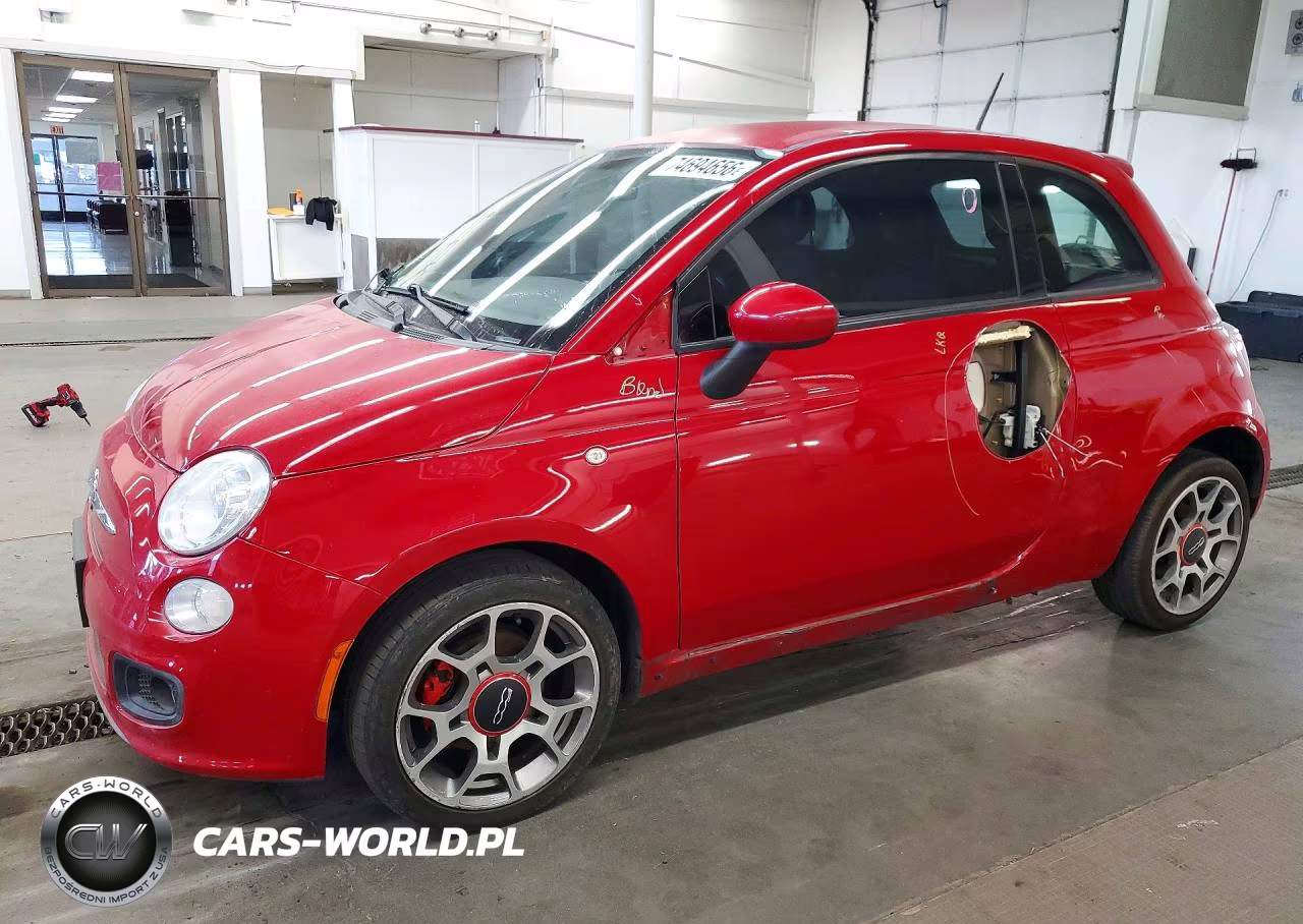 2013 Fiat 500 Sport VIN:3C3CFFBR4DT754865 - 1