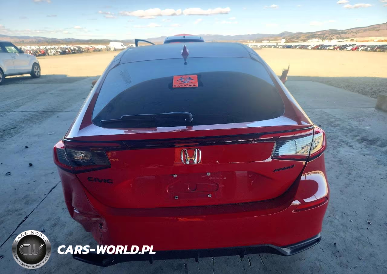 2026 Honda Civic Sport VIN:19XFL2H87TE007627 - 6