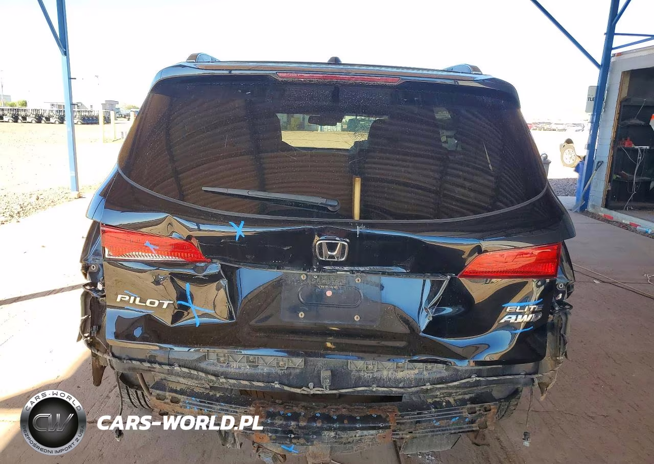 2018 Honda Pilot Elite VIN:5FNYF6H09JB004494 - 6