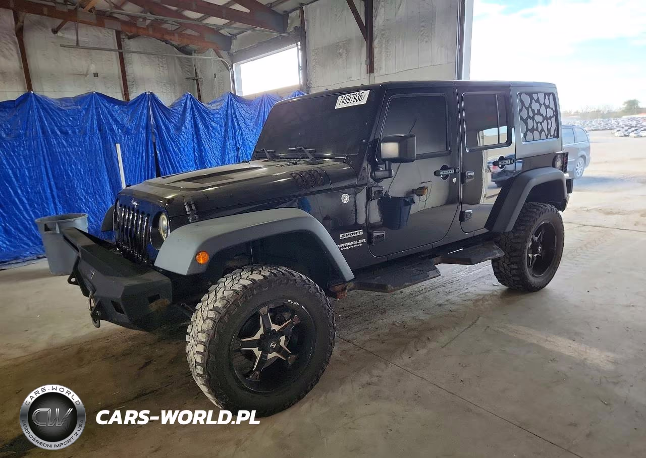2017 Jeep Wrangler Unlimited Sport VIN:1C4BJWDG0HL562779 - 1