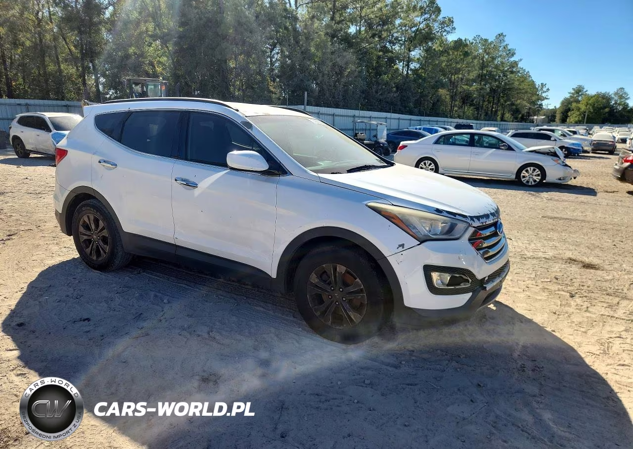 2013 Hyundai Santa Fe Sport 2.4L VIN:5XYZU3LBXDG078196 - 4