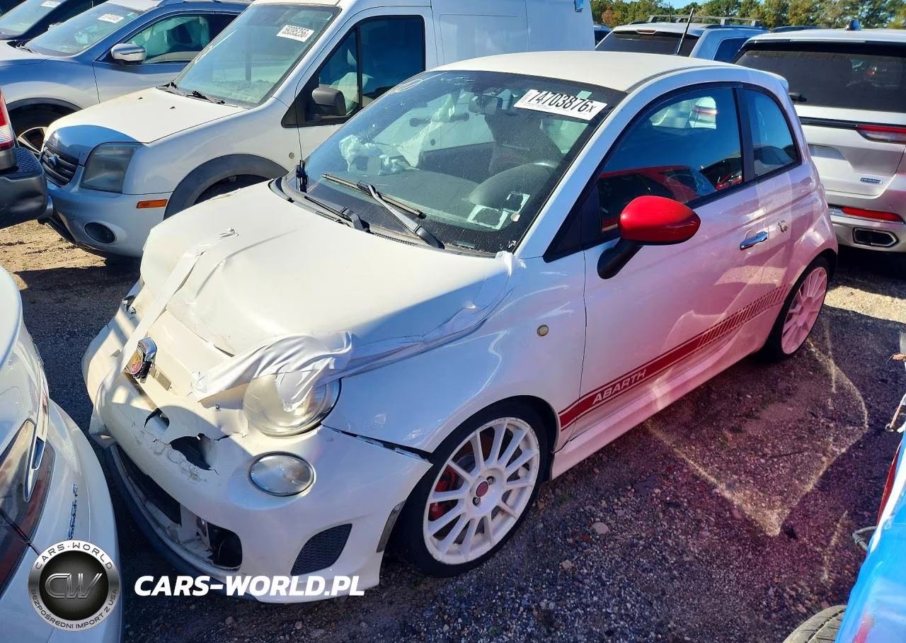 2013 Fiat 500 Abarth VIN:3C3CFFFH1DT753285 - 1