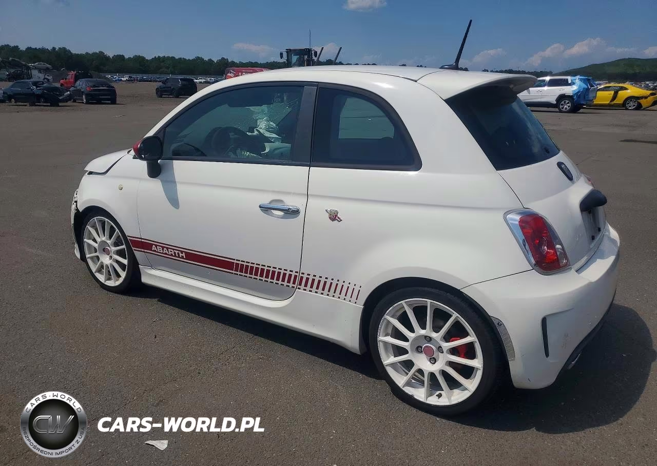 2013 Fiat 500 Abarth VIN:3C3CFFFH1DT753285 - 2