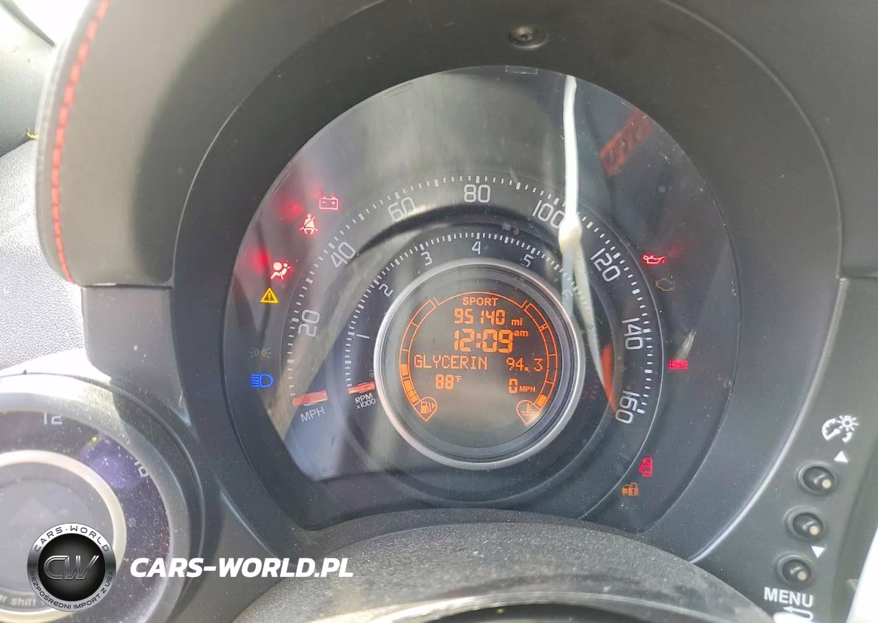 2013 Fiat 500 Abarth VIN:3C3CFFFH1DT753285 - 9