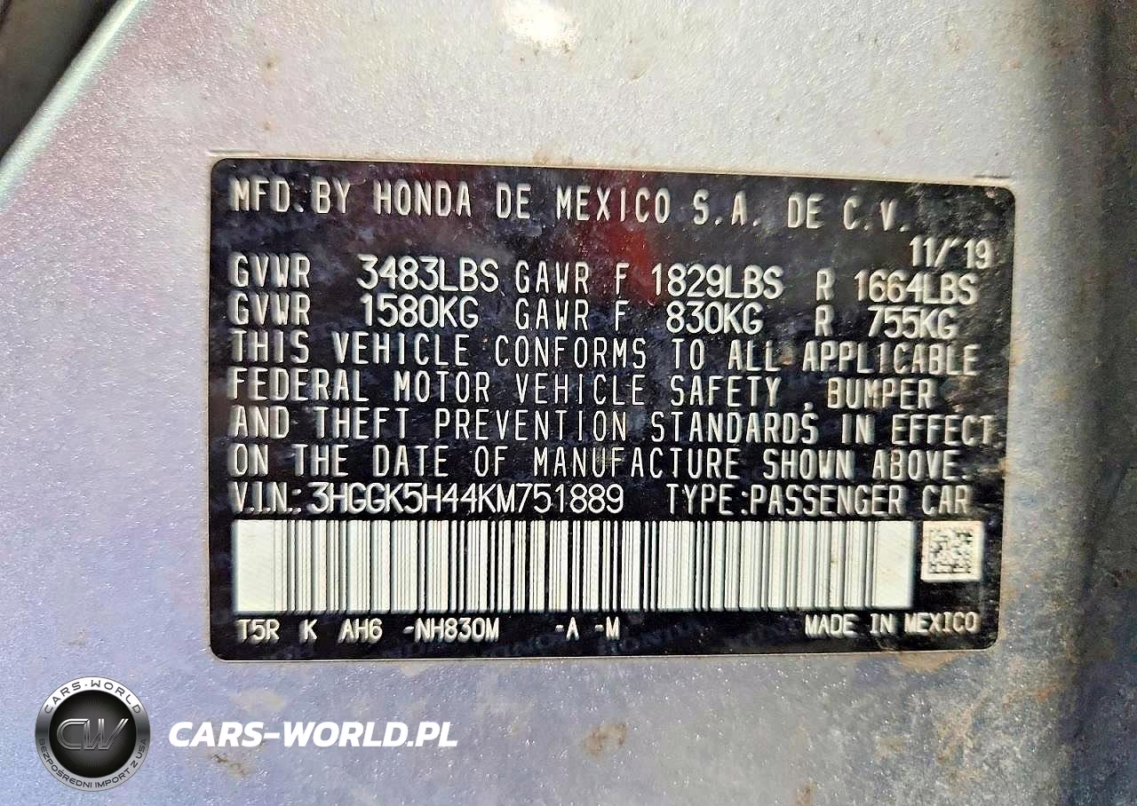 2019 Honda Fit Lx VIN:3HGGK5H44KM751889 - 26