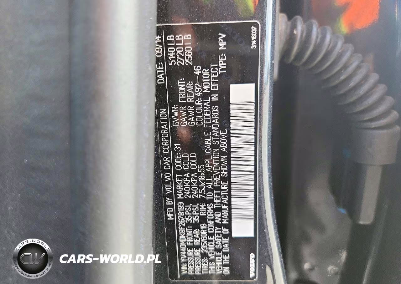 2015 Volvo Xc60 T5 Premier VIN:YV440MDK8F2678199 - 13