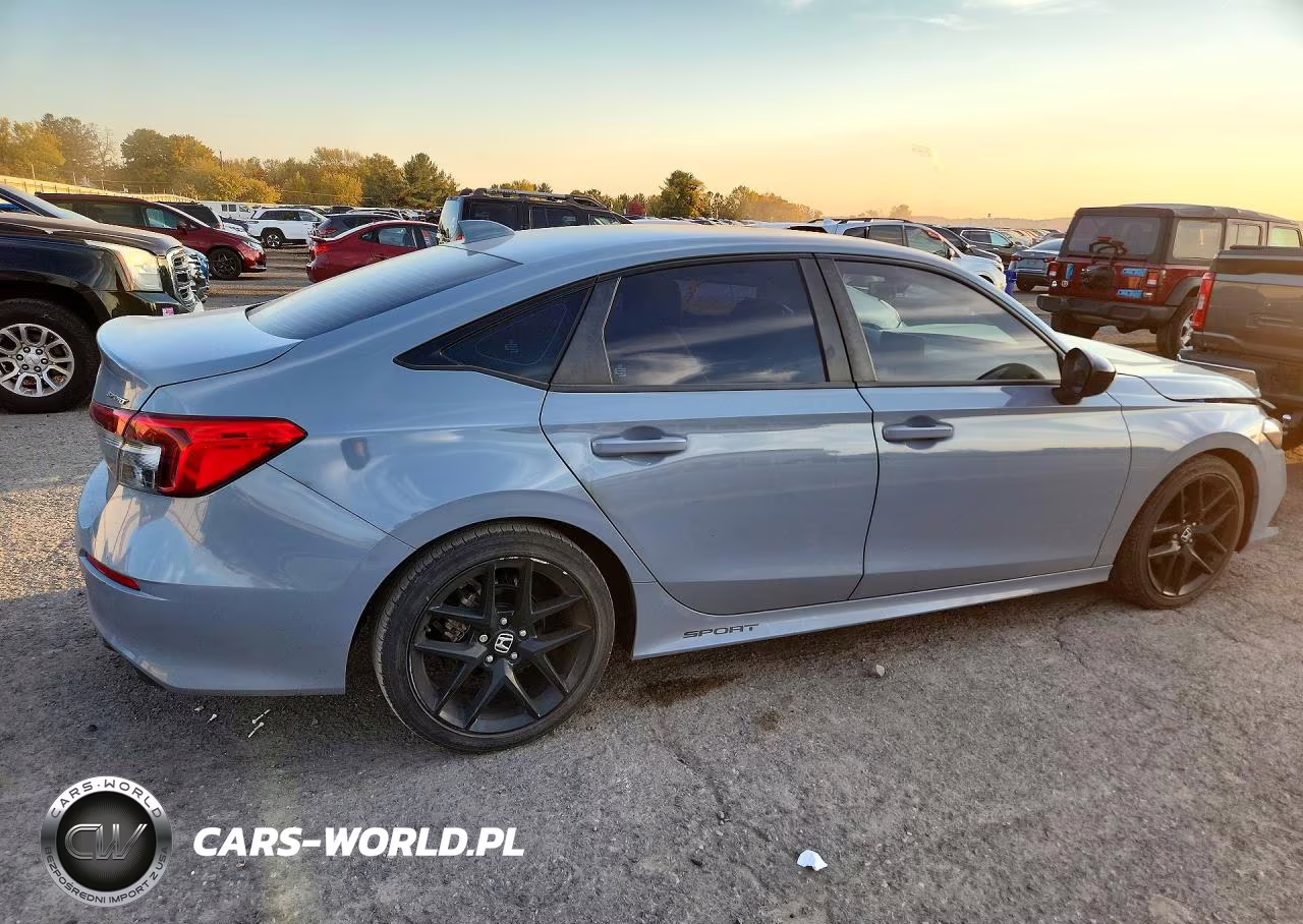 2022 Honda Civic Sport VIN:2HGFE2F51NH545204 - 3