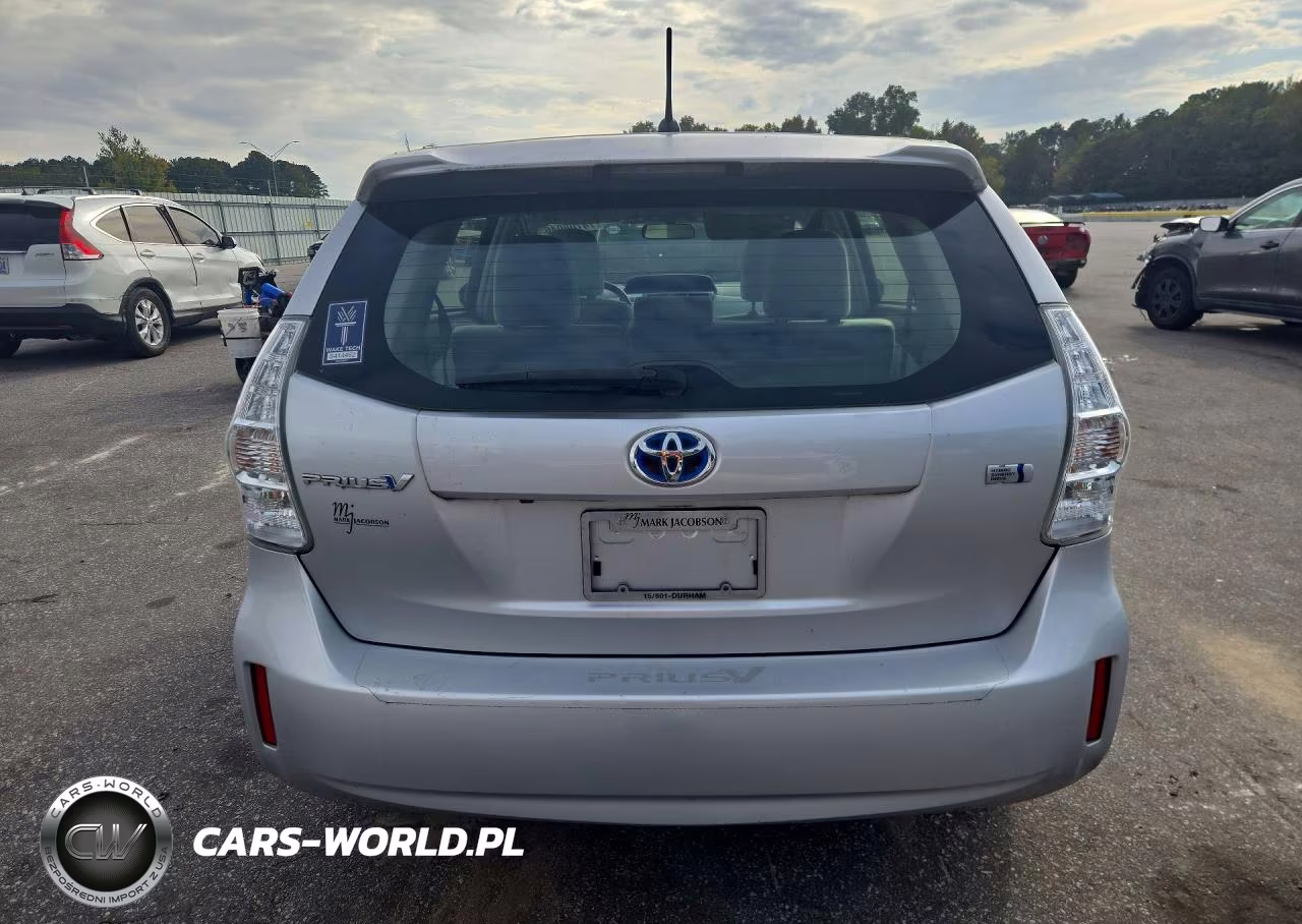 2012 Toyota Prius V Two VIN:JTDZN3EU6C3032850 - 6
