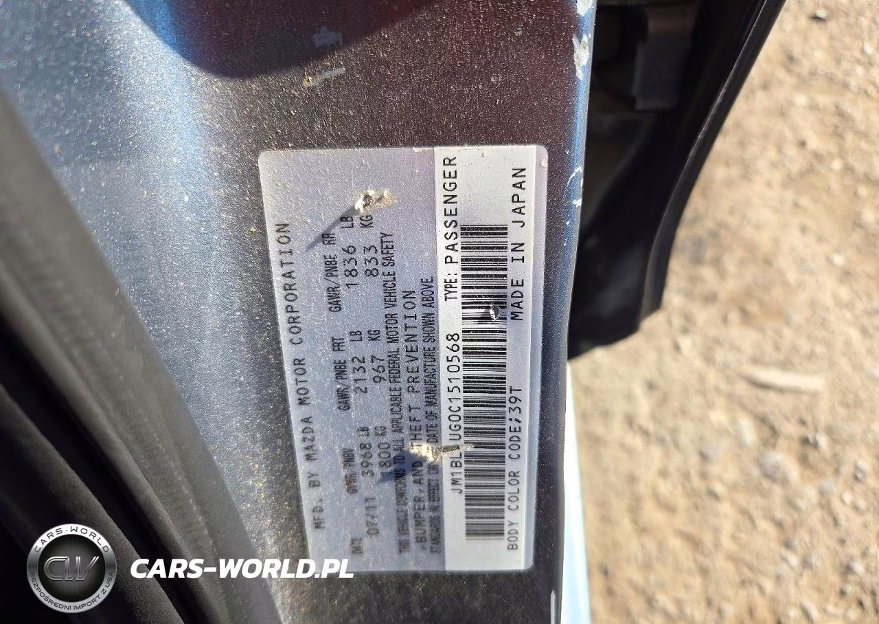 2012 Mazda 3 I VIN:JM1BL1UG0C1510568 - 12