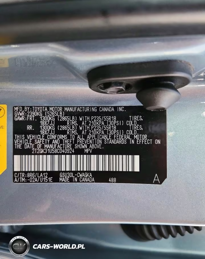 2008 Lexus Rx 350 VIN:2T2GK31U58C040924 - 13