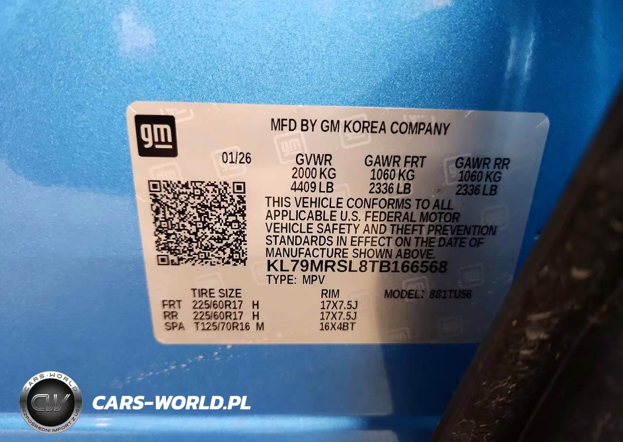 2026 Chevrolet Trailblazer Lt VIN:KL79MRSL8TB166568 - 13