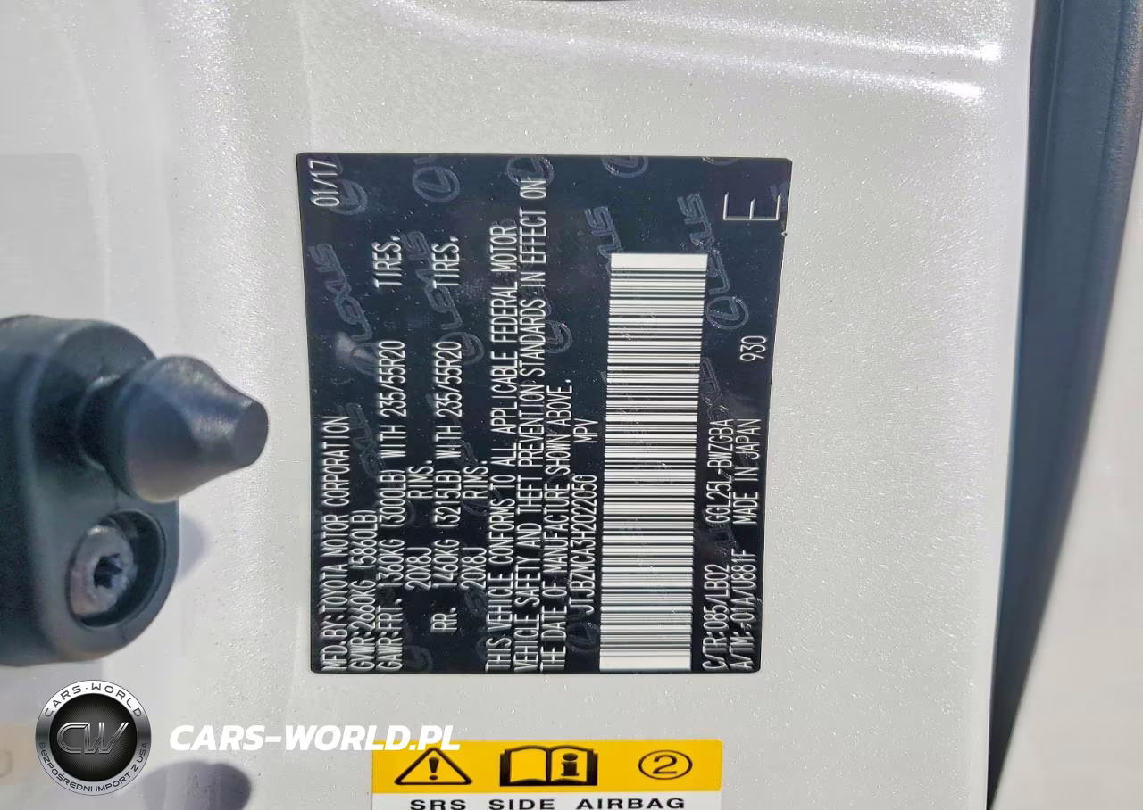 2017 Lexus Rx 350 Base VIN:JTJBZMCA3H2022050 - 13