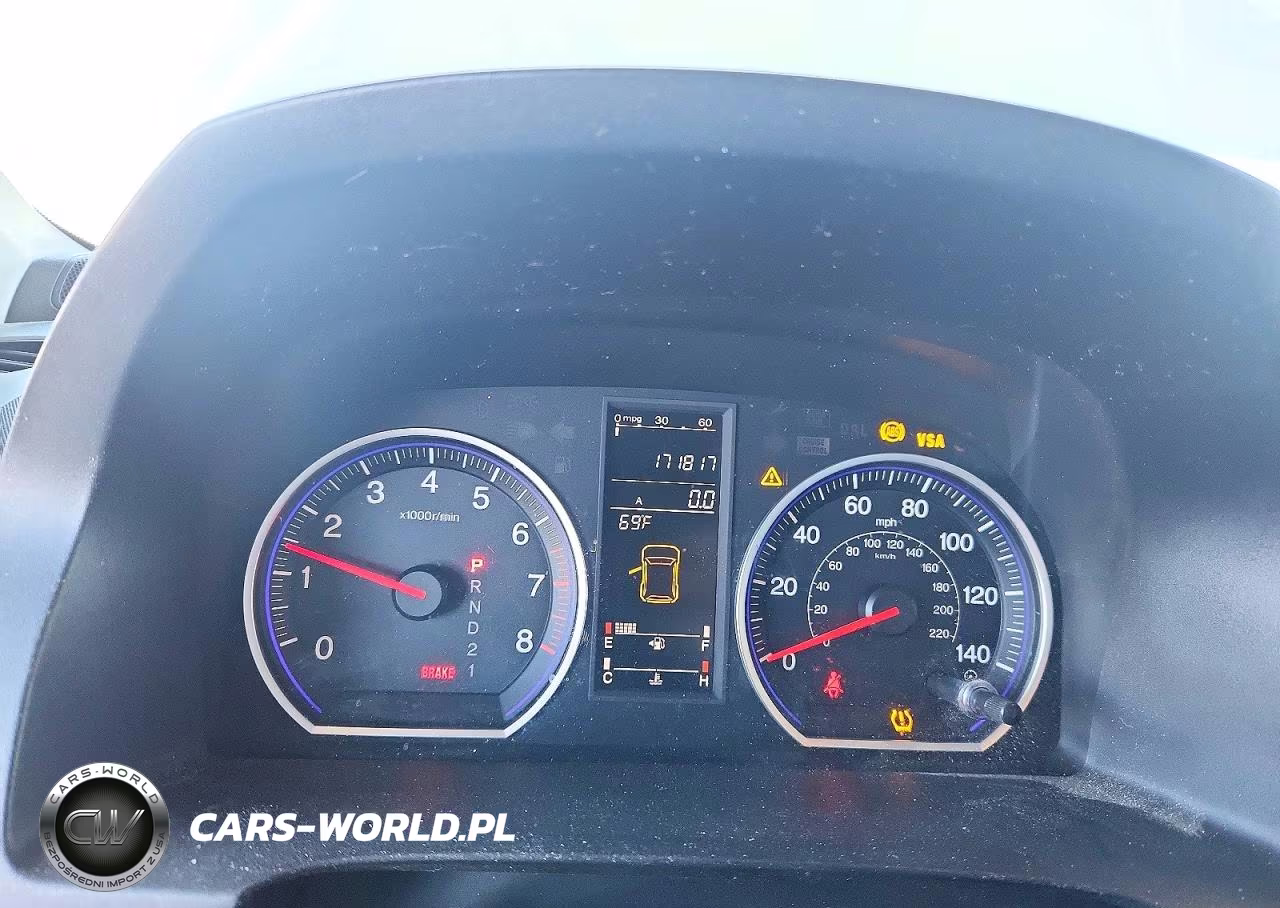 2009 Honda Cr-V Exl VIN:5J6RE48719L051756 - 9