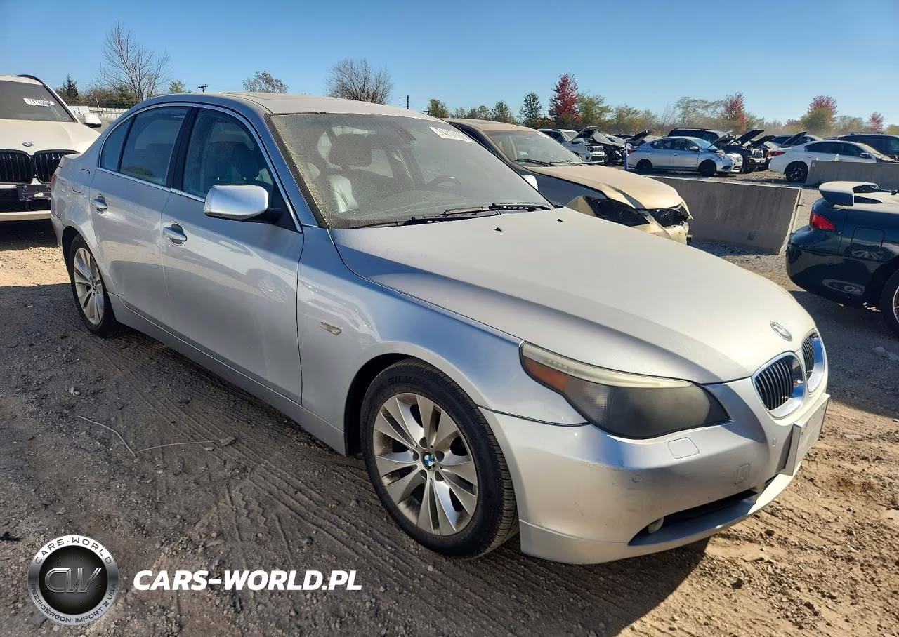 2005 BMW 545 I VIN:WBANB33555CN64853 - 4
