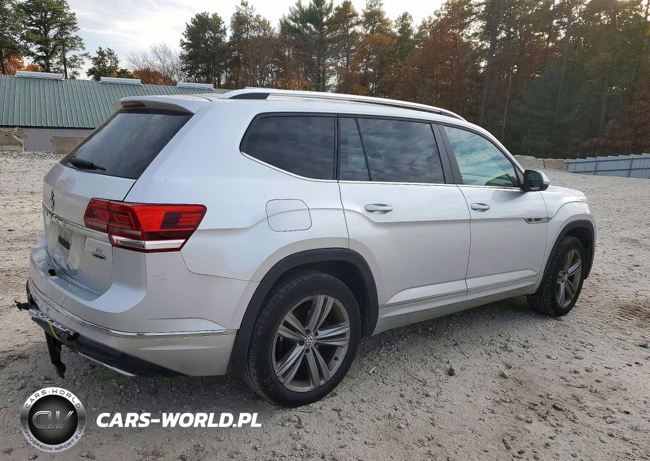 2018 Volkswagen Atlas Se VIN:1V2PR2CA6JC544893 - 3