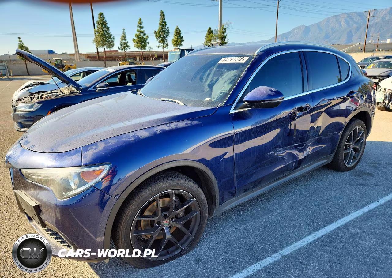 2018 Alfa Romeo Stelvio Awd VIN:ZASFAKAN7J7B85550 - 1