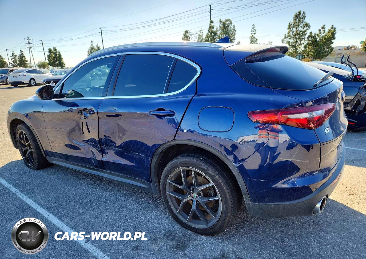 2018 Alfa Romeo Stelvio Awd VIN:ZASFAKAN7J7B85550 - 2
