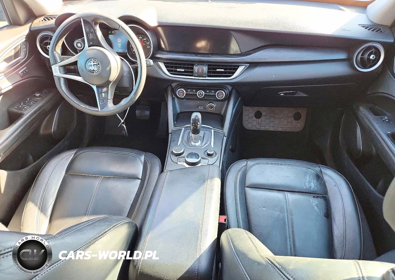 2018 Alfa Romeo Stelvio Awd VIN:ZASFAKAN7J7B85550 - 8