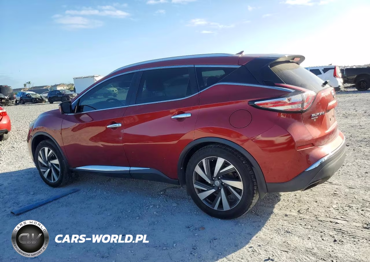 2015 Nissan Murano Platinum VIN:5N1AZ2MG3FN272465 - 2