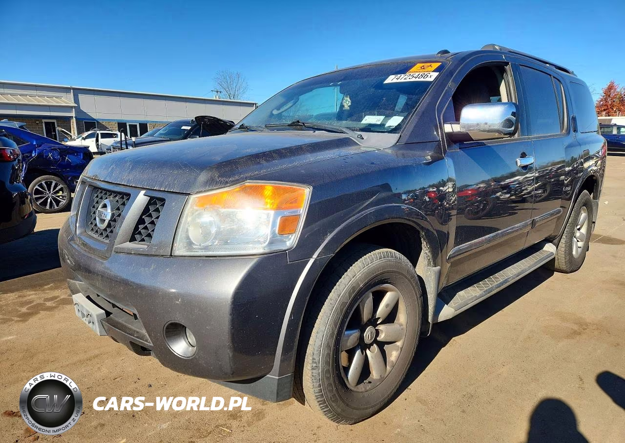 2012 Nissan Armada Sv VIN:5N1AA0NC6CN619967 - 1