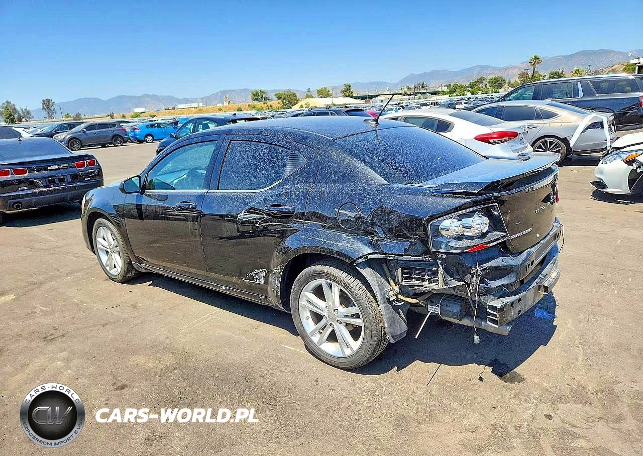 2012 Dodge Avenger Sxt VIN:1C3CDZEG6CN126452 - 2