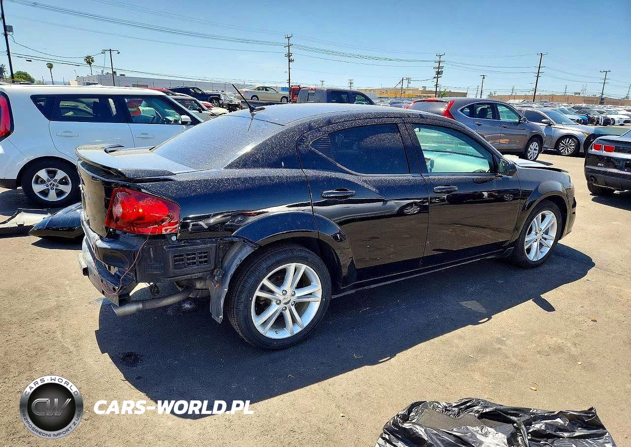 2012 Dodge Avenger Sxt VIN:1C3CDZEG6CN126452 - 3
