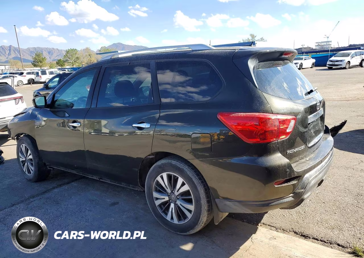 2017 Nissan Pathfinder Sv VIN:5N1DR2MN8HC668336 - 2