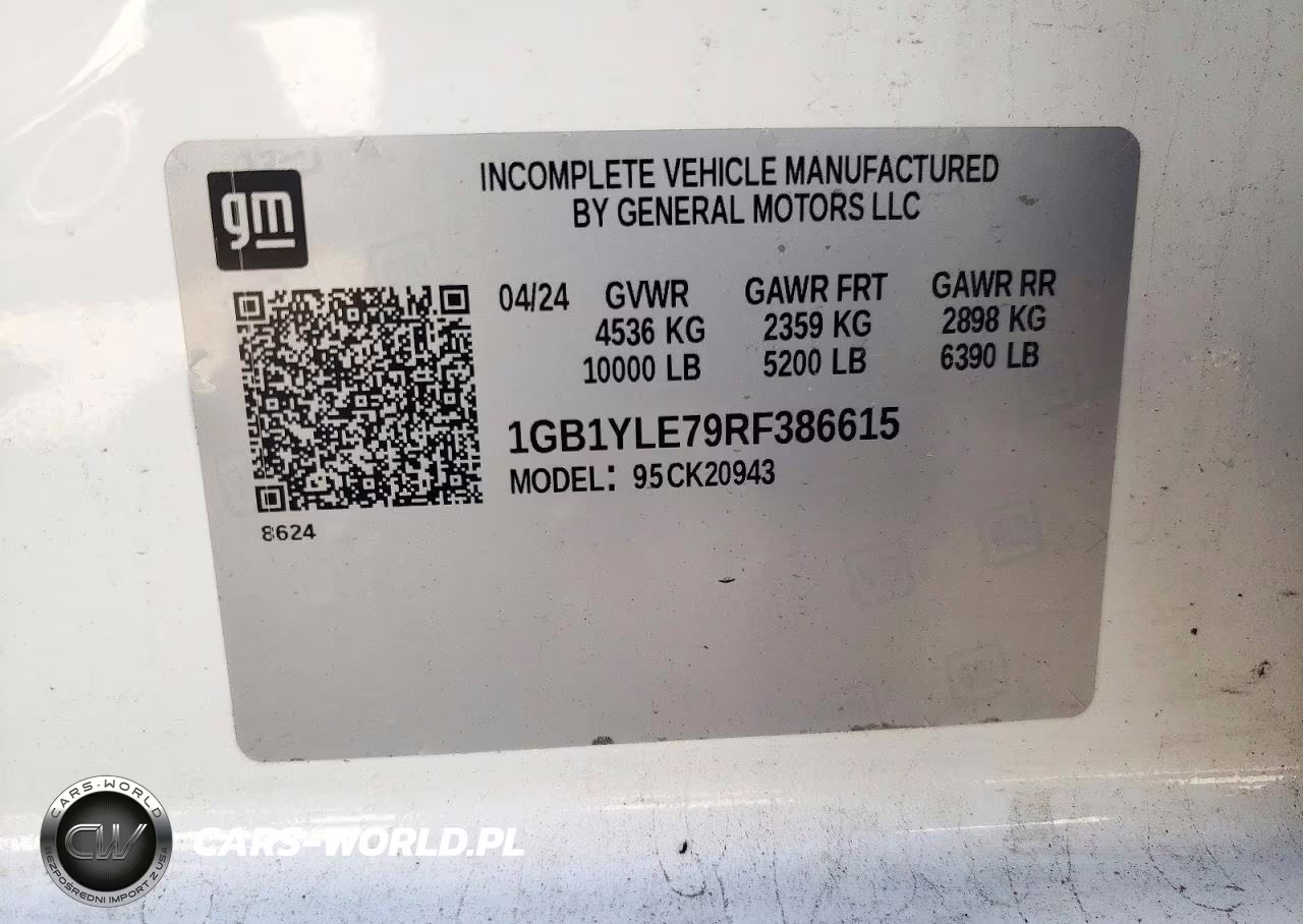 2024 Chevrolet Silverado 2500 Hd VIN:1GB1YLE79RF386615 - 12