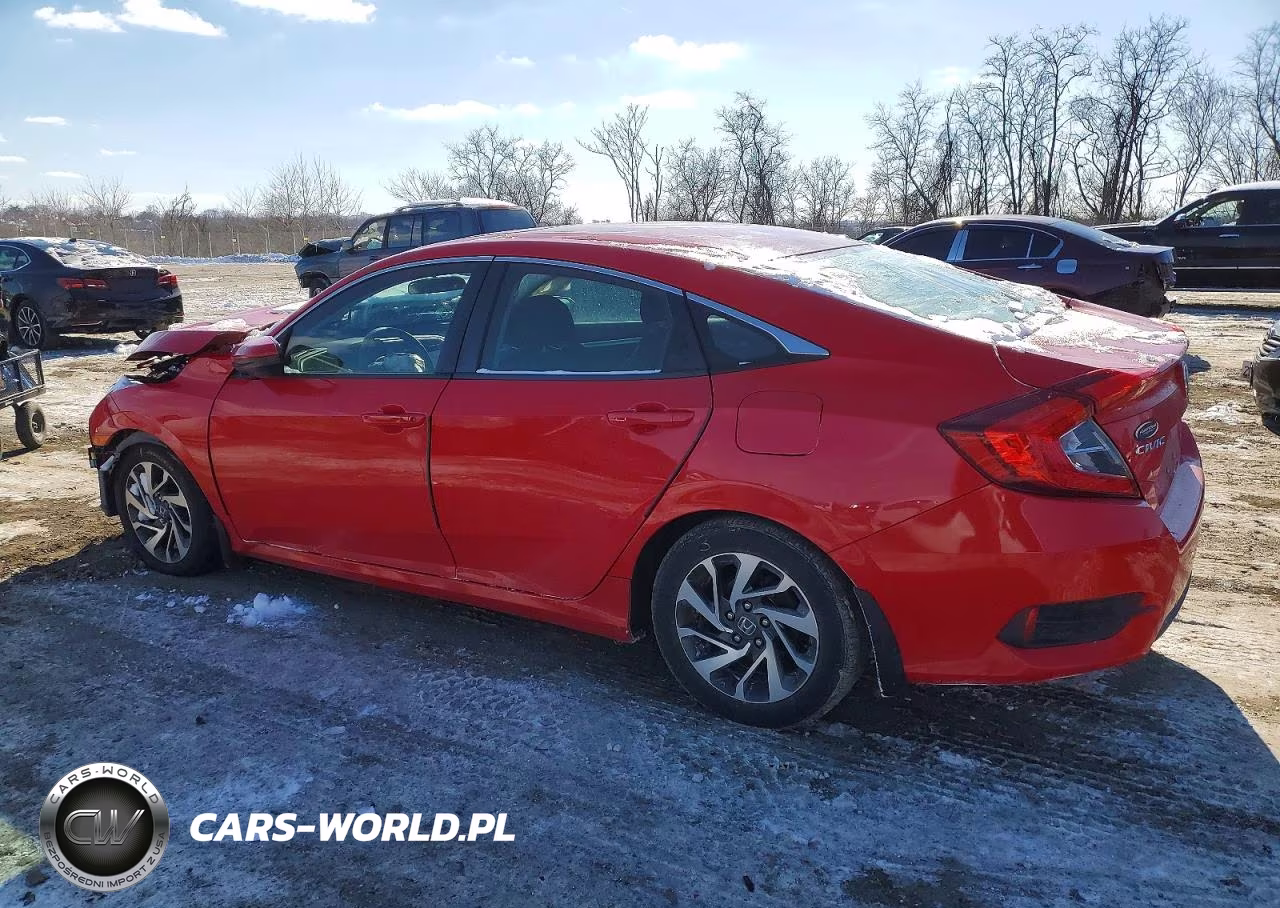 2016 Honda Civic Ex VIN:2HGFC2F76GH523743 - 2