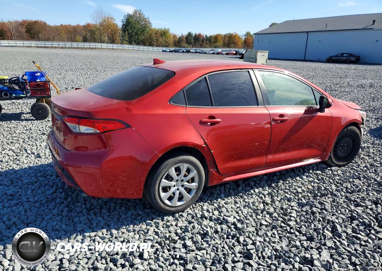 2021 Toyota Corolla Le VIN:JTDEPMAE7MJ187630 - 3