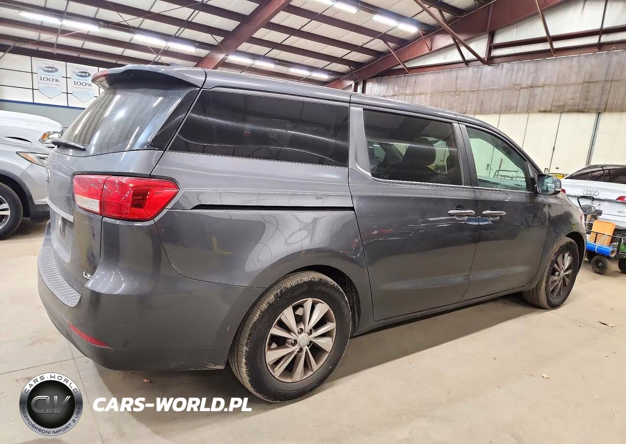 2017 Kia Sedona Lx VIN:KNDMB5C12H6229527 - 3