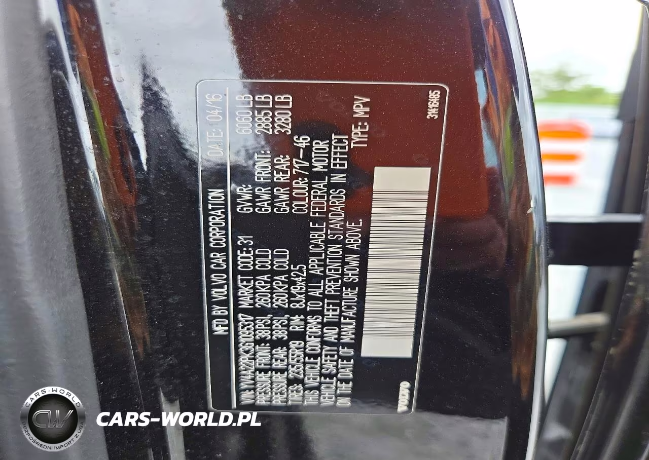 2016 Volvo Xc90 T6 VIN:YV4A22PK3G1095317 - 13