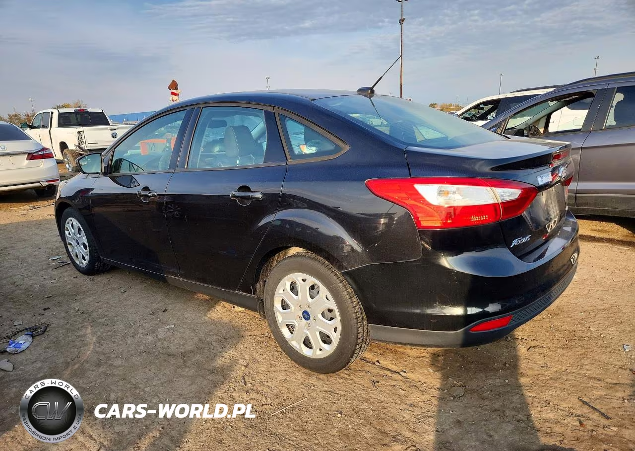 2012 Ford Focus Se VIN:1FAHP3F20CL304334 - 2