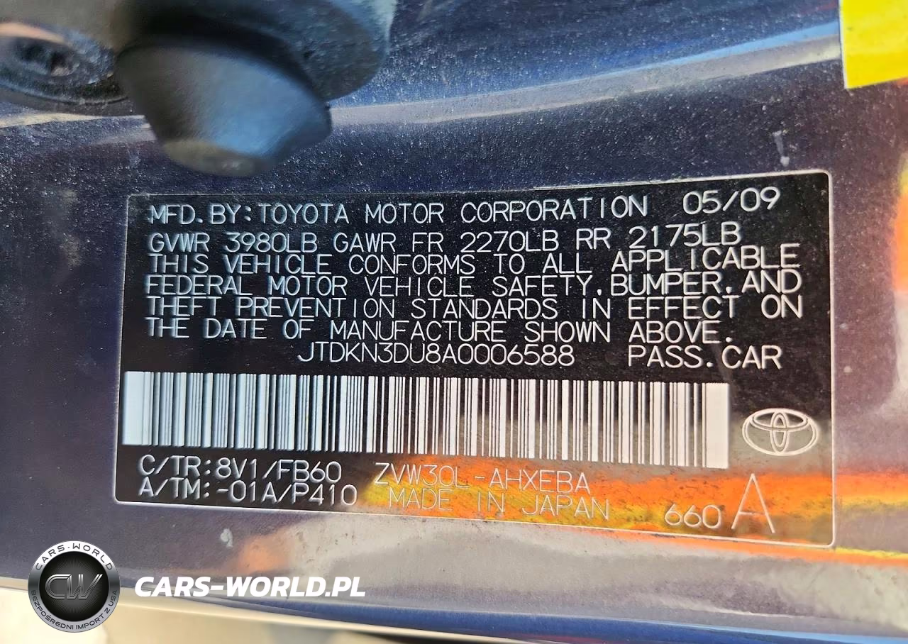 2010 Toyota Prius Ii VIN:JTDKN3DU8A0006588 - 12