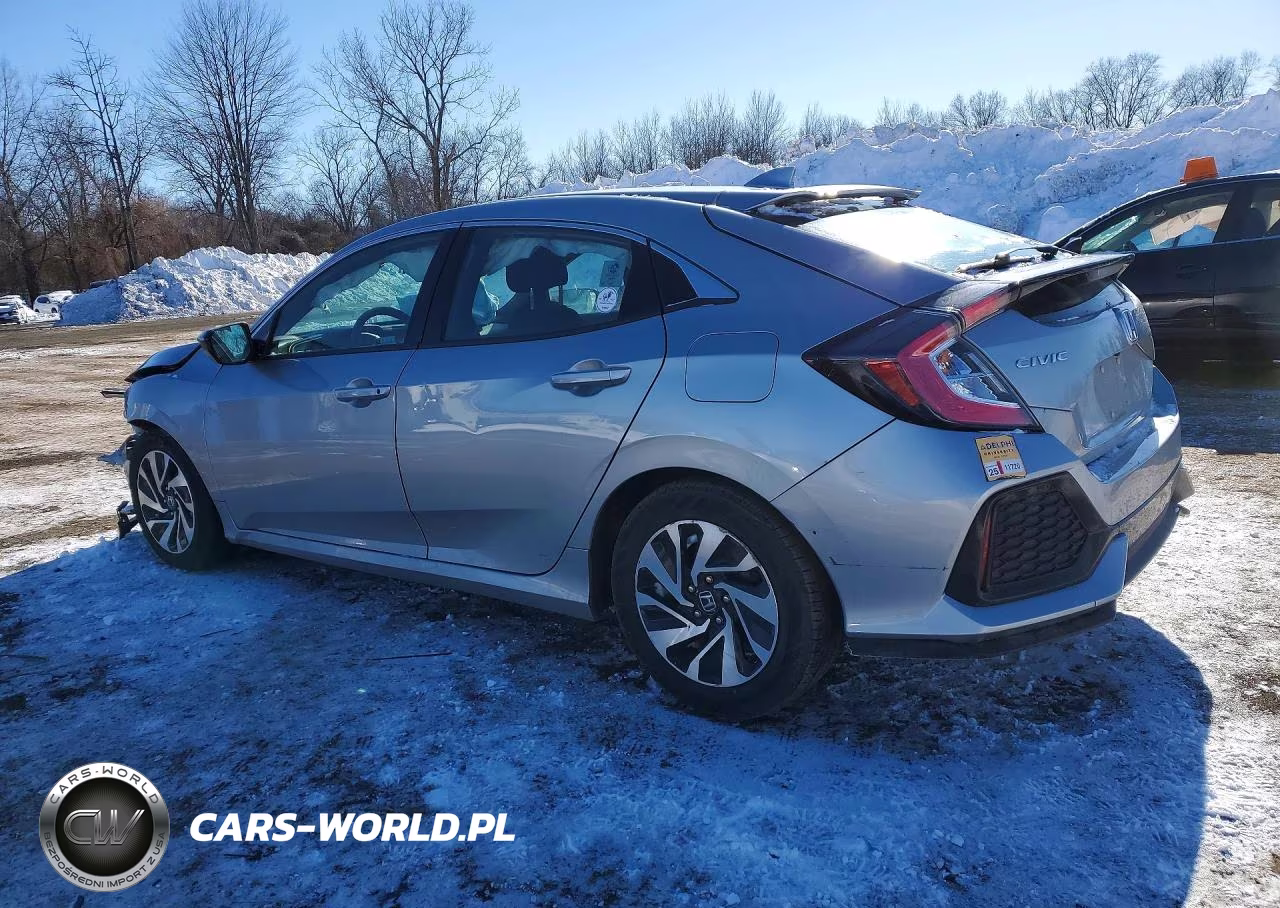 2019 Honda Civic Lx VIN:SHHFK7H36KU401177 - 2