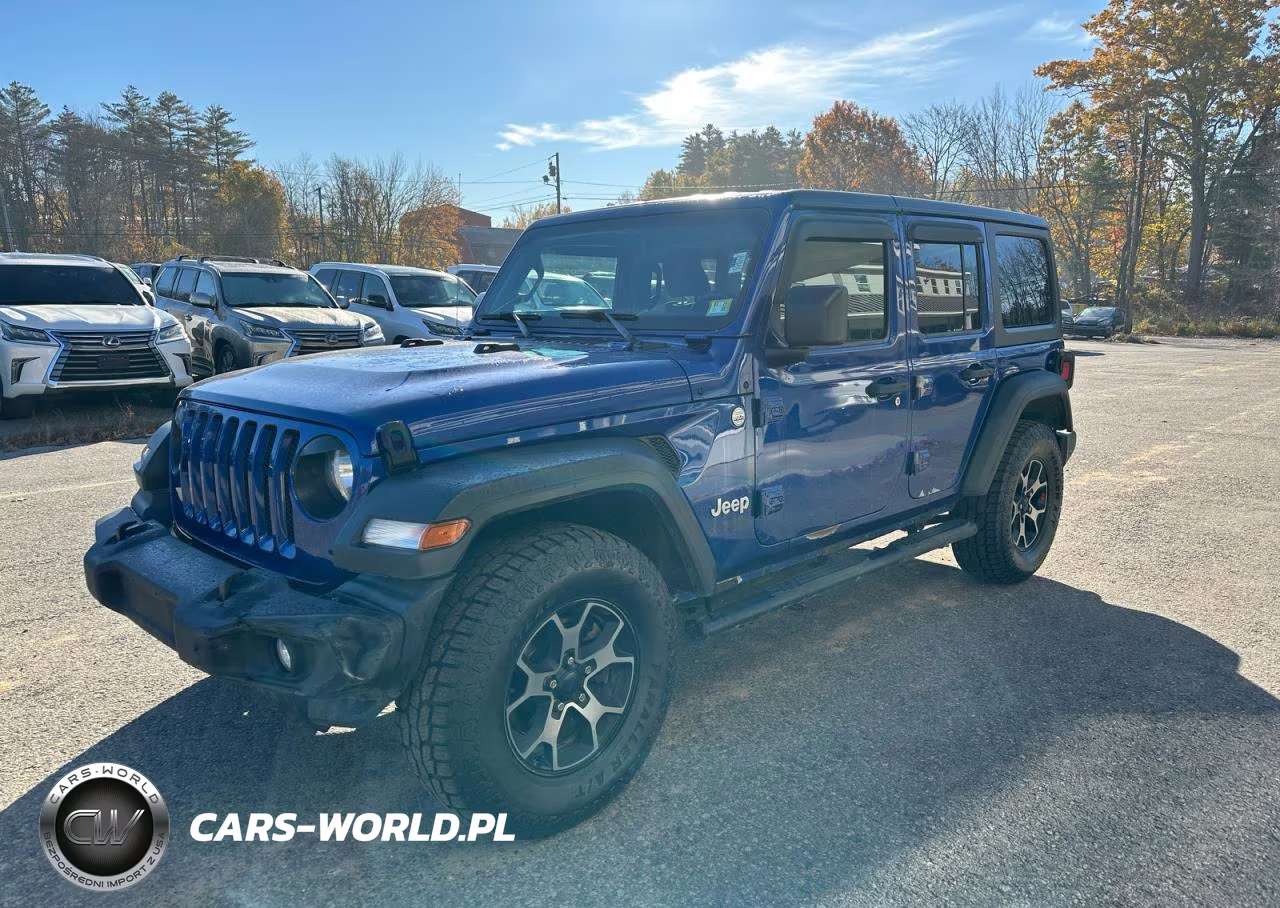 2019 Jeep Wrangler Unlimited Sport VIN:1C4HJXDG1KW597059 - 2