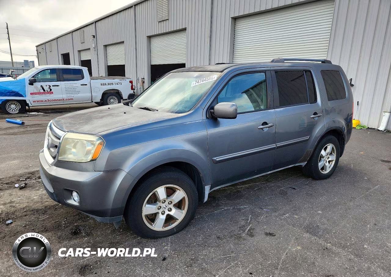 2010 Honda Pilot Ex VIN:5FNYF3H45AB013257 - 1