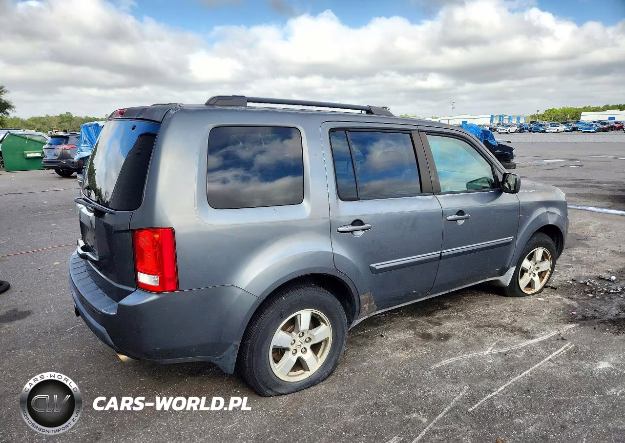 2010 Honda Pilot Ex VIN:5FNYF3H45AB013257 - 3