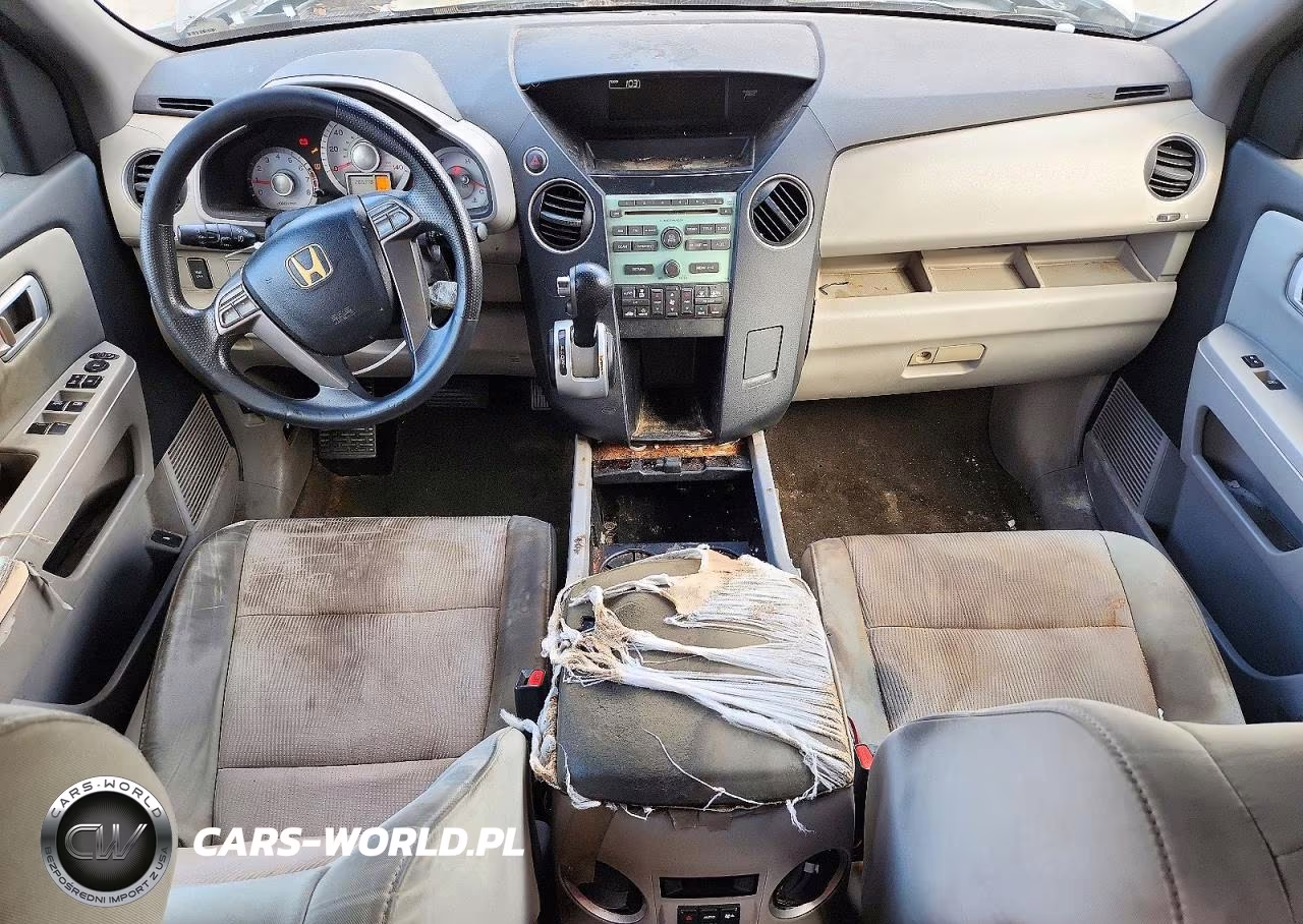 2010 Honda Pilot Ex VIN:5FNYF3H45AB013257 - 8