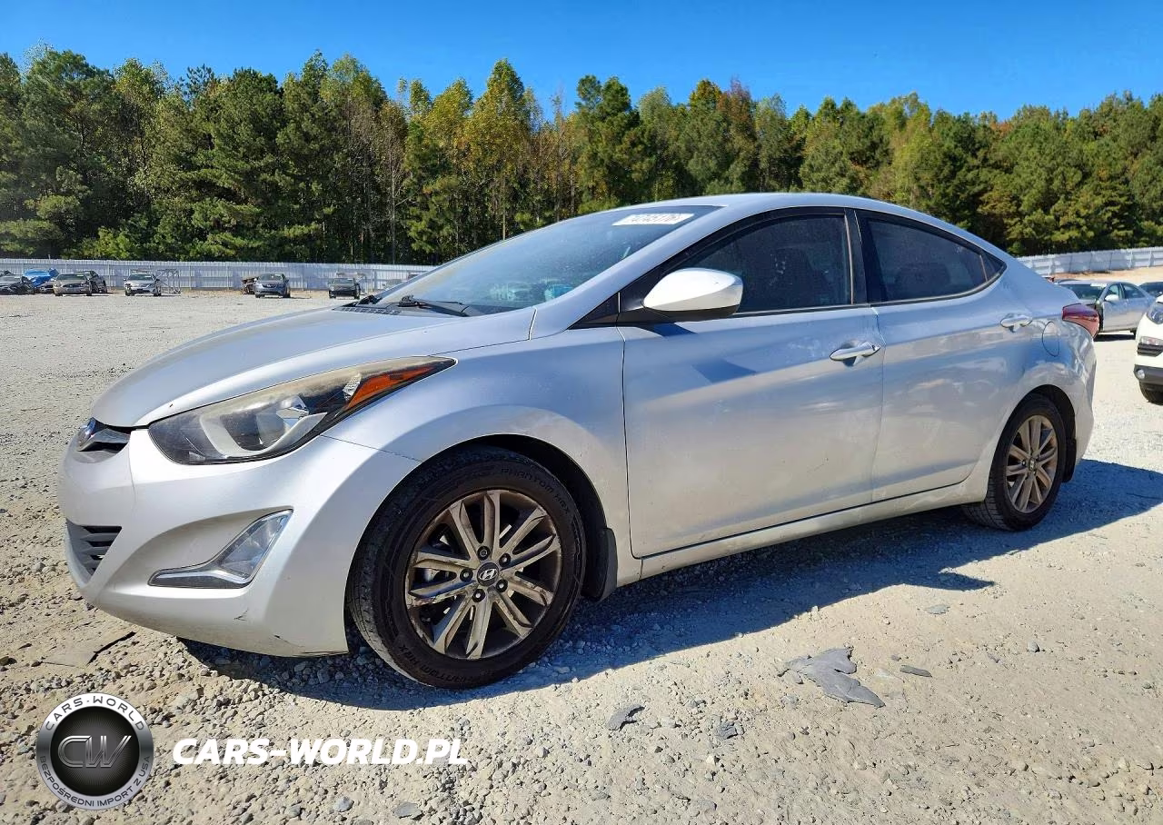2014 Hyundai Elantra Se VIN:KMHDH4AE9EU215416 - 1