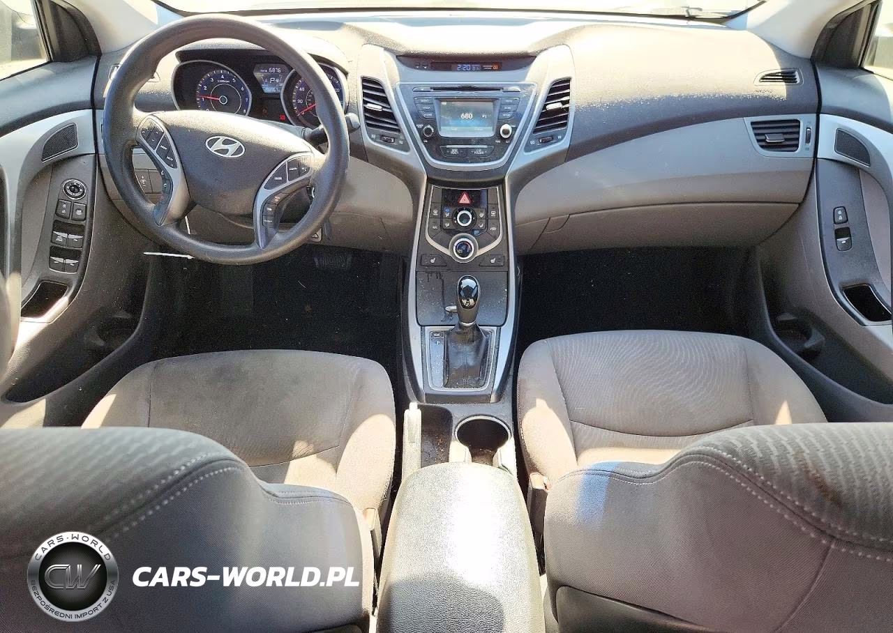 2014 Hyundai Elantra Se VIN:KMHDH4AE9EU215416 - 8