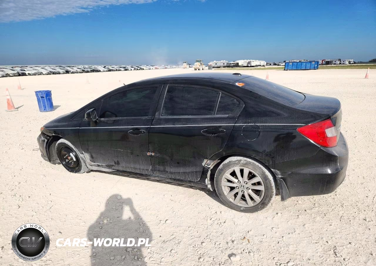 2012 Honda Civic Exl VIN:2HGFB2F98CH505405 - 2