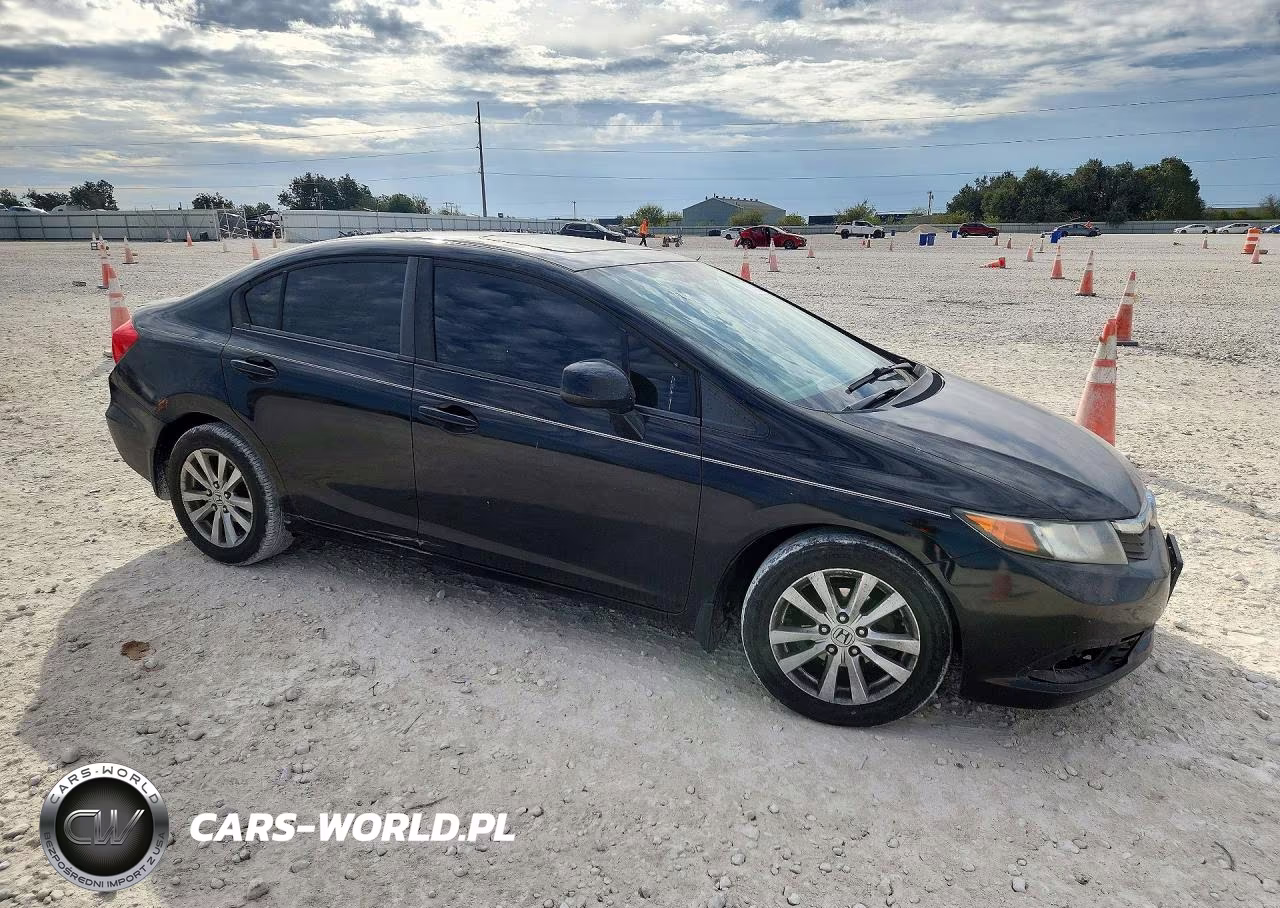 2012 Honda Civic Exl VIN:2HGFB2F98CH505405 - 4