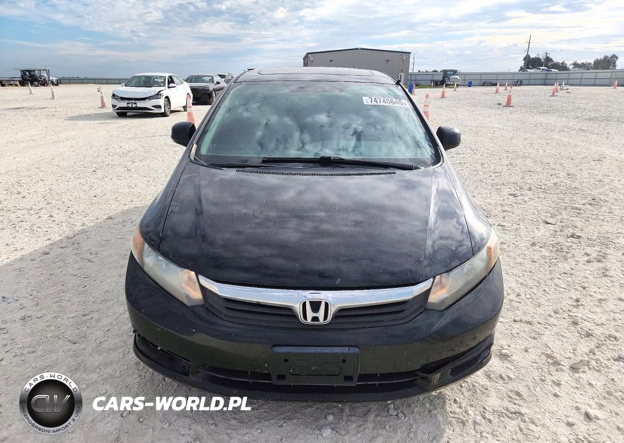 2012 Honda Civic Exl VIN:2HGFB2F98CH505405 - 5