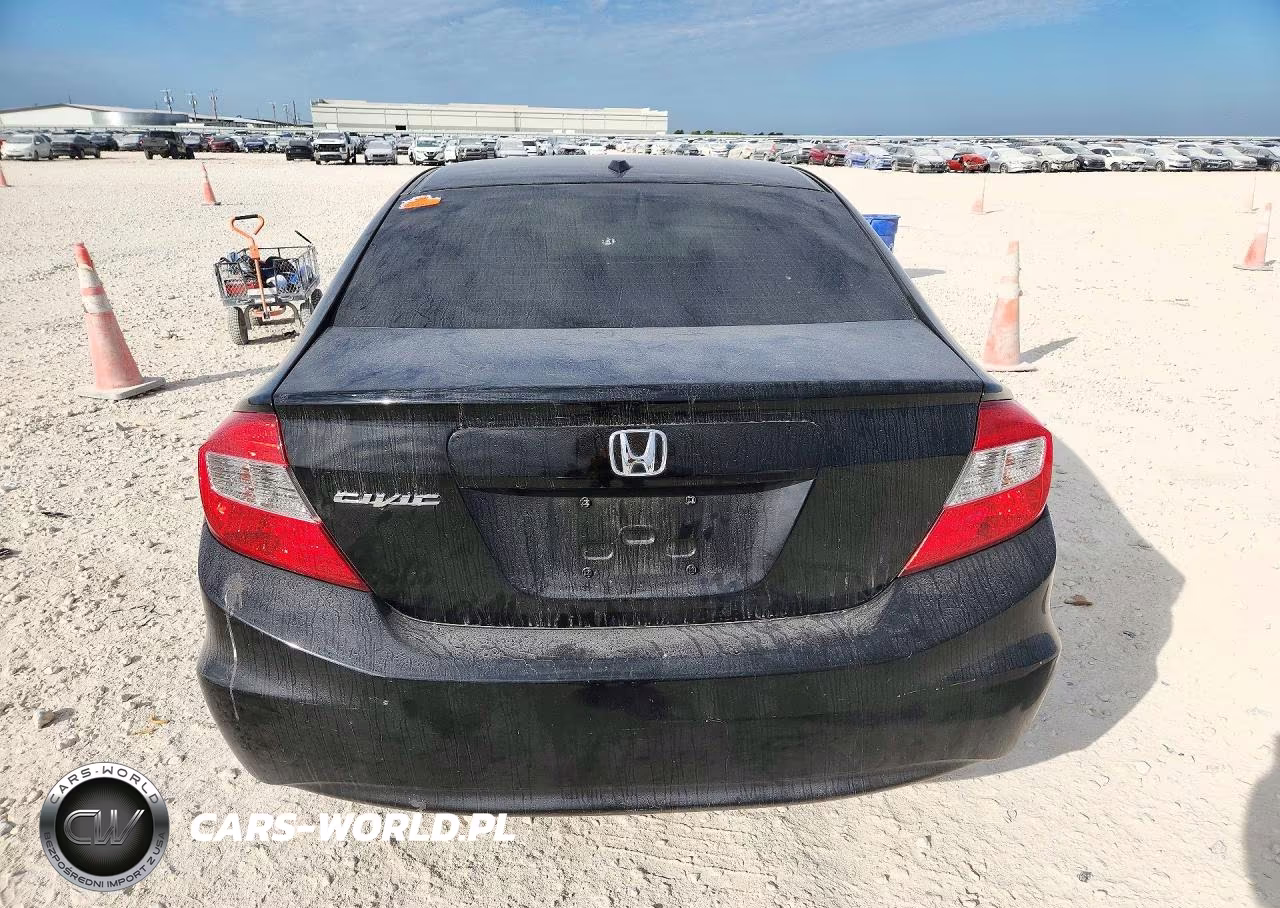 2012 Honda Civic Exl VIN:2HGFB2F98CH505405 - 6