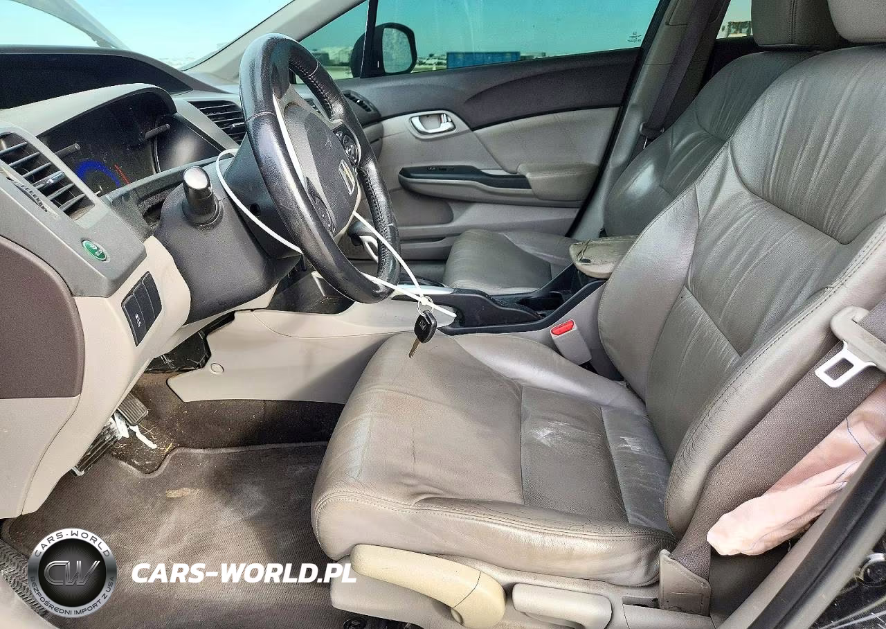 2012 Honda Civic Exl VIN:2HGFB2F98CH505405 - 7