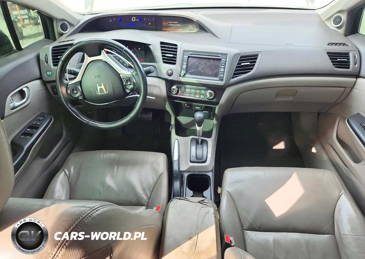2012 Honda Civic Exl VIN:2HGFB2F98CH505405 - 8